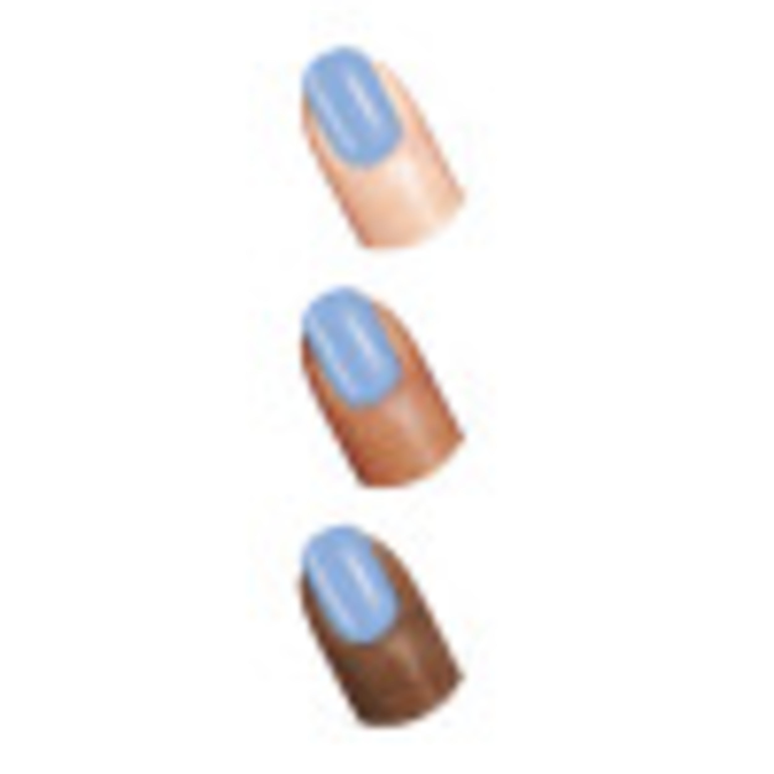 (2 pack) Sally Hansen Good.Kind.Pure. Vegan Nail Polish, Crystal Blue, 0.33 oz, Clean Nail Polish