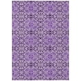 thumbnail image 2 of Addison Rugs Chantille Indoor/Outdoor Transitional Medallions Purple Washable Rectangle Rug, 5' x 7'6", 2 of 6