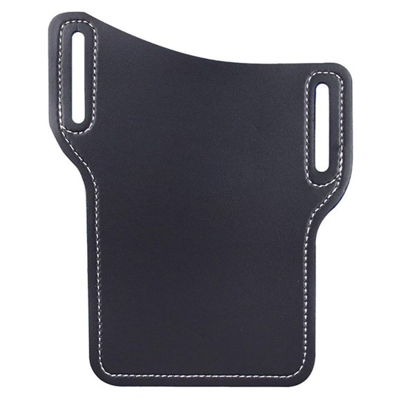 Sac Ceinture pour Cellulaire Homme 8 Couleurs Sac de Taille en Cuir PU Portable Poche pour Cellulaire Extérieur pour Voyage Quotidien École