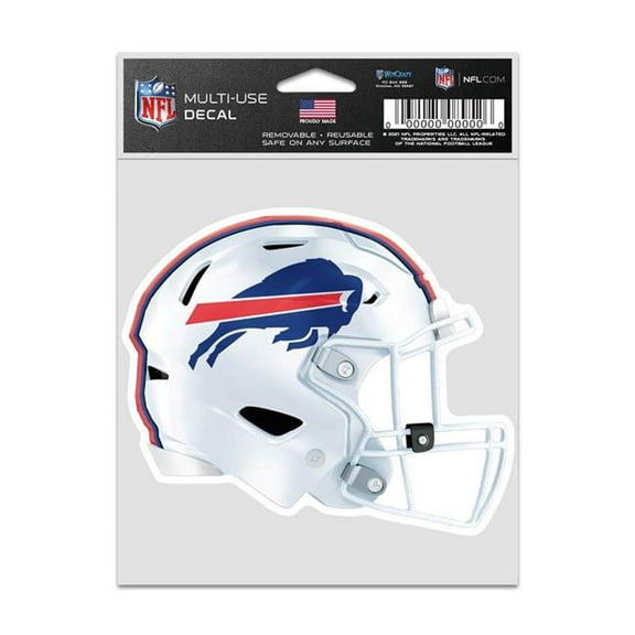 Wraft Fanatics 9416636920 3.75 x 5 in. Buffalo Bills Decal - Helmet Fan