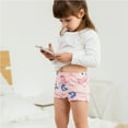 FLMEI Girls Boxer Briefs Underwear Kids Cotton Boyshort Underwear 212Y
