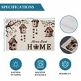 thumbnail image 6 of Sweet Home Placemats Set of 8, Western Stars Bird Houses Farmhouse Retro Placemats for Dining Table, Place Mats for Kitchen Tabletop, Waterproof Wipeable Dining Table Mats Set, 6 of 9