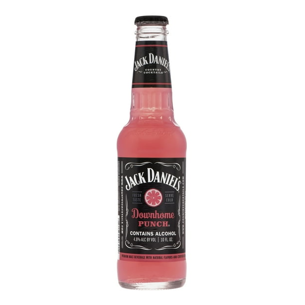 Jack Daniel S Country Cocktails Downhome Punch Malt Beverage 10 Oz 6 Pk 9 6 Proof Walmart Com Walmart Com