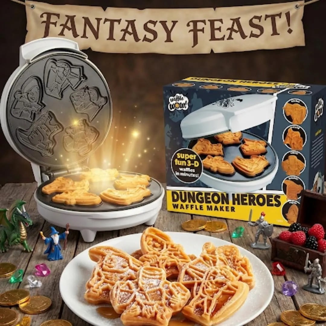 Dungeon Heroes Waffle Maker