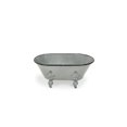 thumbnail image 1 of Cheungs 5129S-GR Gray Decorative Metal Bathtub, 1 of 1