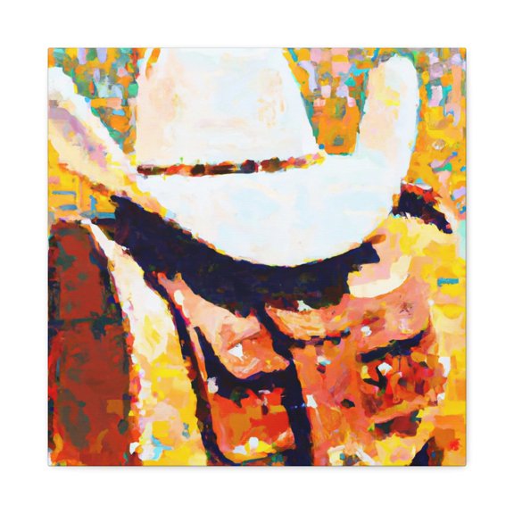 Saddle in Pop Art - Canvas