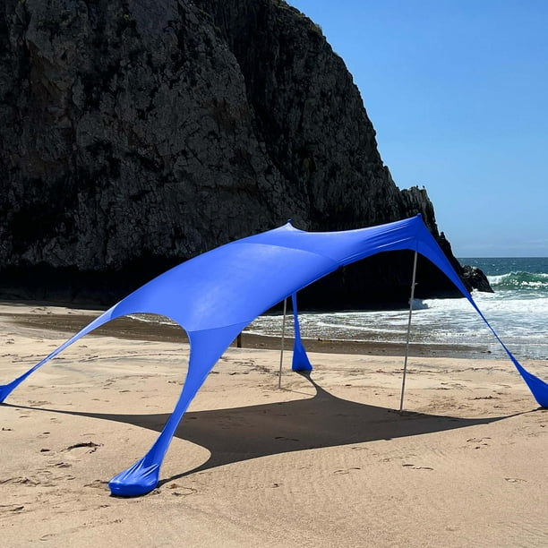 Sun Shelter Beach Shade Canopy by SkyBed, UPF 50+, Durable, Lightweight
