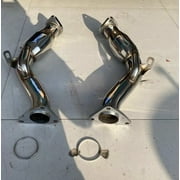 Luxma Exhaust UPGRADED DownPipe test pipe for 370Z G37 Q50 Q60 VQ37HR Resonated