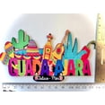 thumbnail image 2 of Guadalajara Jalisco Mexico Imanes Para Refrigerador Souvenirs Recuerdo Turistico Pueblitos Magicos Playas MDF 3 mm Mexicanitas  Iman para Refrigerador, 2 of 2