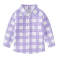 thumbnail image 6 of Wancir Boys' Dress Shirts Long Sleeve Button Down Solid Formal Uniform Casual Western Shirt, 6 of 7