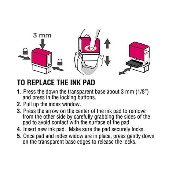 2000 Plus Printer 30 Pre-Inked Stamp Set