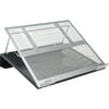 Rolodex Mesh Workspace Laptop Stand, Black/Silver (82410)