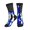 3 Black, variant on Mens Crew Socks Womens Thin Blue Line America Art Workout Training Athletic Socks