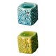 thumbnail image 1 of Quemador De Aceite Esencial De Cerámica, De Aromaterapia, Soporte Para Derretir Cera, Cuadrado, Verde, 7,5x7cm+Quemador De Aceite Esencial De Cerámica, De Aromaterapia, Zulema none, 1 of 8