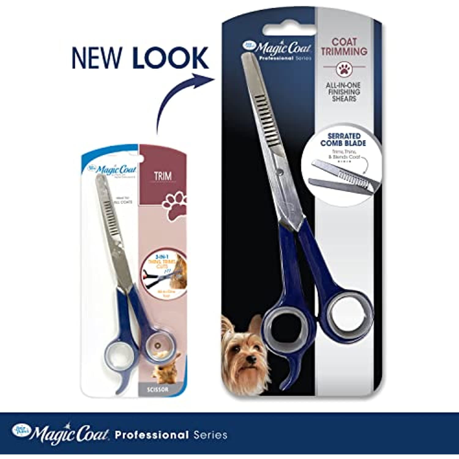 Zeal Dog Mini Animal Character Kitchen Scissors with Magnetic Base / Fridge  Magnet