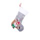 thumbnail image 1 of Cateissary Calcetín de Navidad gris colgante árbol de Navidad chimenea cama gabinete regalos bolsa caramelo presente calcetín fiesta Festival Decoración Alce, 1 of 6