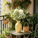 thumbnail image 1 of Ramo artificial de hortensias y paniculata | Arreglo floral artificial para bodas, decoración del hogar y accesorios de fotografía, 1 of 6