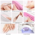 thumbnail image 3 of 5PCS Dipping Powder Tool Kit with Dip Powder Tray Nail Duster Brush 4-Sided Nail Buffer, 3 of 8