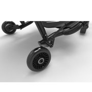 EzyRoller: Classic X - Black - Ride-On Scooter, Cambering Motion, Pedal Free Cart, Hand Brakes, Extendable Frame, 154lb Capacity, Kids Ages 4+