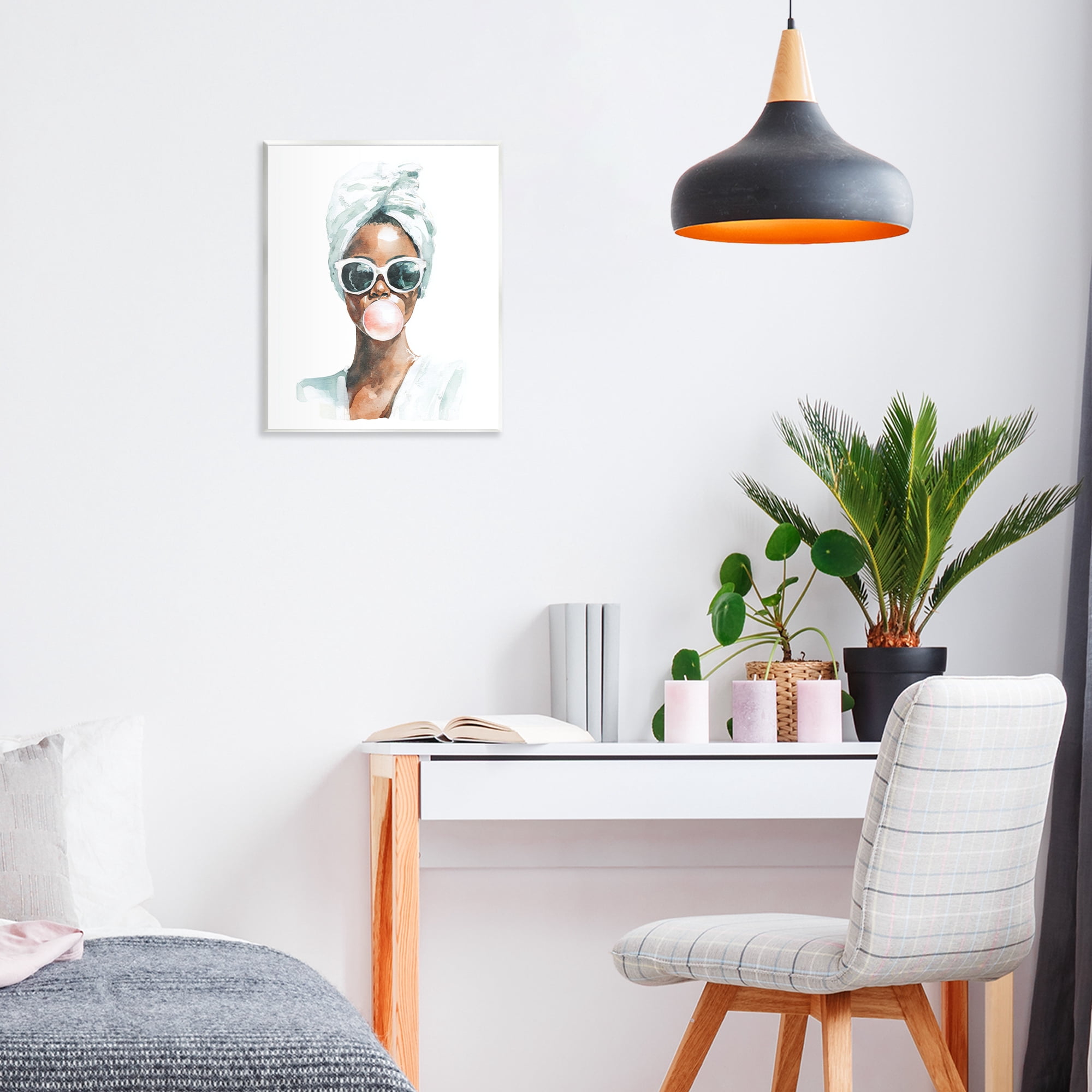 Stupell Industries Bubble Reverie Female Wall Plaque Art, design by Svetlana Aleynikova