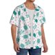thumbnail image 2 of Balery Sea Turtle Camisa Casual de Manga Corta con Botones para Hombre, Texturizada, Estilo Cubano, para Playa, Verano-4X-Large, 2 of 5