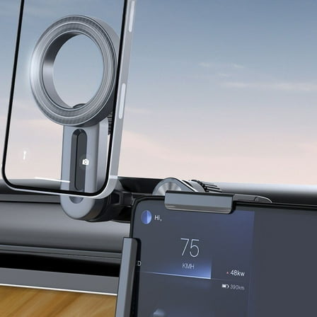 yaaqii Magnetic Car Phone Holder Car Display Screen Side 360° Rotation Car Mount