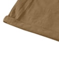 thumbnail image 6 of DDAPJ pyju Men's Bermuda Shorts Summer Fashion Cotton Linen Casual Shorts Rolled Hem Short Pants with Pockets Khaki XXXL, 6 of 7