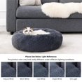 thumbnail image 5 of Cama para gatos grande 60 cm JM Donut gris oscuro lavable antideslizante, 5 of 5