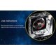 thumbnail image 4 of Bola de cristal 3D con modelo de sistema solar y base de lámpara LED, bola de cristal transparente del sistema solar de 80 mm (3,15 pulgadas), el mejor regalo de cumpleaños para niños, JAMW Sencillez, 4 of 5