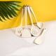 thumbnail image 5 of Pisexur Batería de cocina Espátula de silicona, 5 piezas, cuchara sopera, juego de utensilios de cocina multifuncionales de silicona para cocinar para la cocina del hogar, 5 of 6