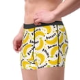thumbnail image 4 of Balery Banana Fruit Men's Boxer Briefs, Soft and Breathable Cotton Underwear with nylon Waistband-X-Large, 4 of 9