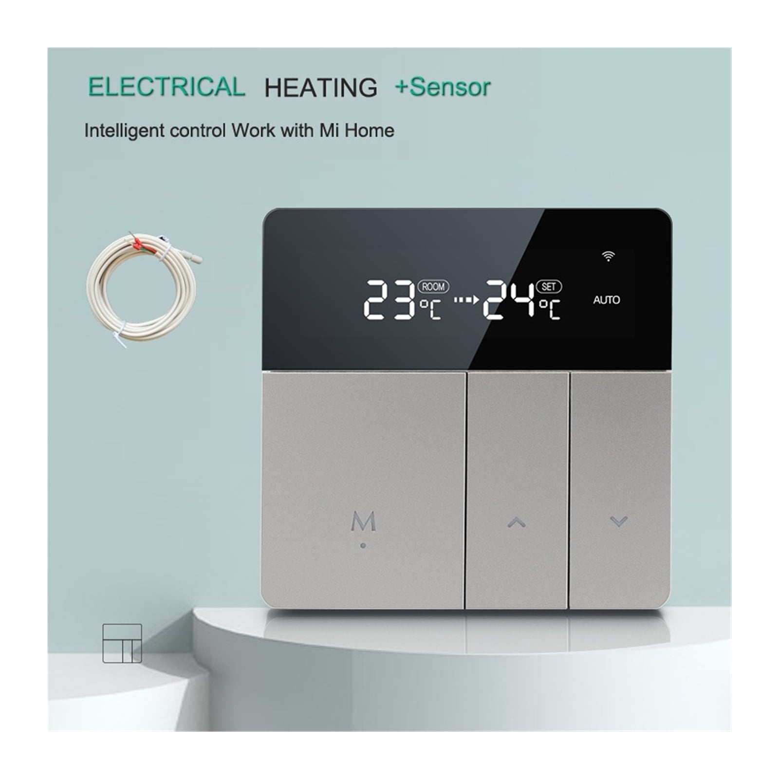 Smart Thermostat, Temperature Controller For Home Water Electric Floor Gas Boiler Heating Work With APP ,Save Energy
