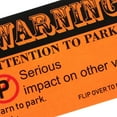 thumbnail image 6 of WORGEOUS 100pcs Bad Parking Warning Cards Paper Bad Parking Cards Learn to Park Label, 6 of 8