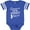 Football Blue and White, variant on Inktastic Someone in New Jersey Loves Me Boys or Girls Baby Bodysuit