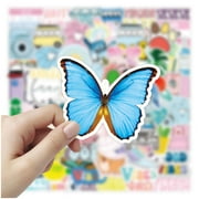 Cute Aesthetic Stickers for Water Bottle Laptop, 100pcs Waterproof Vsco Stickers for Girls Kids Women Teens , Vinyl Stickers Pack for Hydro Flask Cup Luggage Computer Hlemet Mugs Stickers