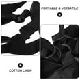 thumbnail image 4 of YSNOOWE Ball Net Bag Black Cotton Linen Design for Gyms and Recreation 1Set, 4 of 8