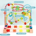 thumbnail image 4 of Juguete educativo de madera Bead Maze Joqutoys para niños de 1 a 3 años, 4 of 7