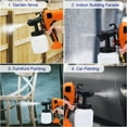 thumbnail image 7 of 700W Electric Spray Gun Paint Sprayer Painter 800ml Handheld Painting Tool, 7 of 7