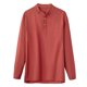 thumbnail image 2 of pstuiky camisas de manga larga para hombre, Blusas de cuello redondo, sueltas, informales, cómodas, lisas, de manga larga, para hombre Tops de talla grande para hombre xl, 2 of 8