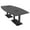 Asian Night w/Matte Black Base with Electric, variant on 8 Person Boat Conference Table with Metal Bases And Electrical Units