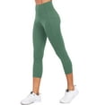thumbnail image 4 of Cadmus High Waist Capri Leggings with Pockets, 20" Soft Comfy Running Workout Crop Yoga Pants for Women 4 Way Stretch, 4 of 7