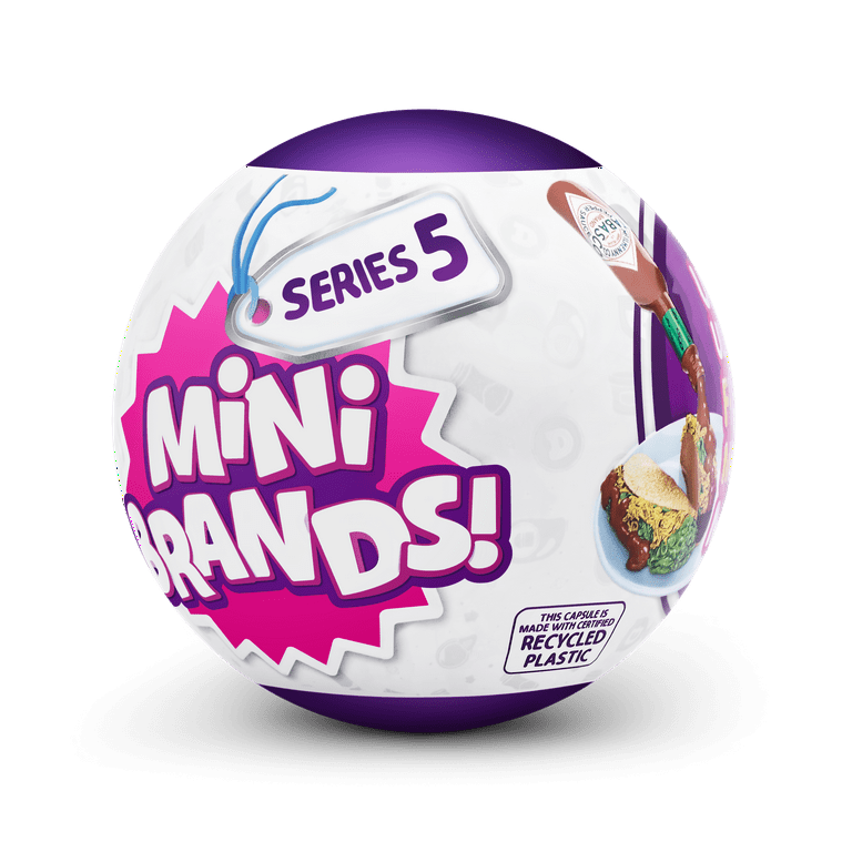 Mini Brands Series 5 Capsule Novelty & Gag Toy by ZURU 