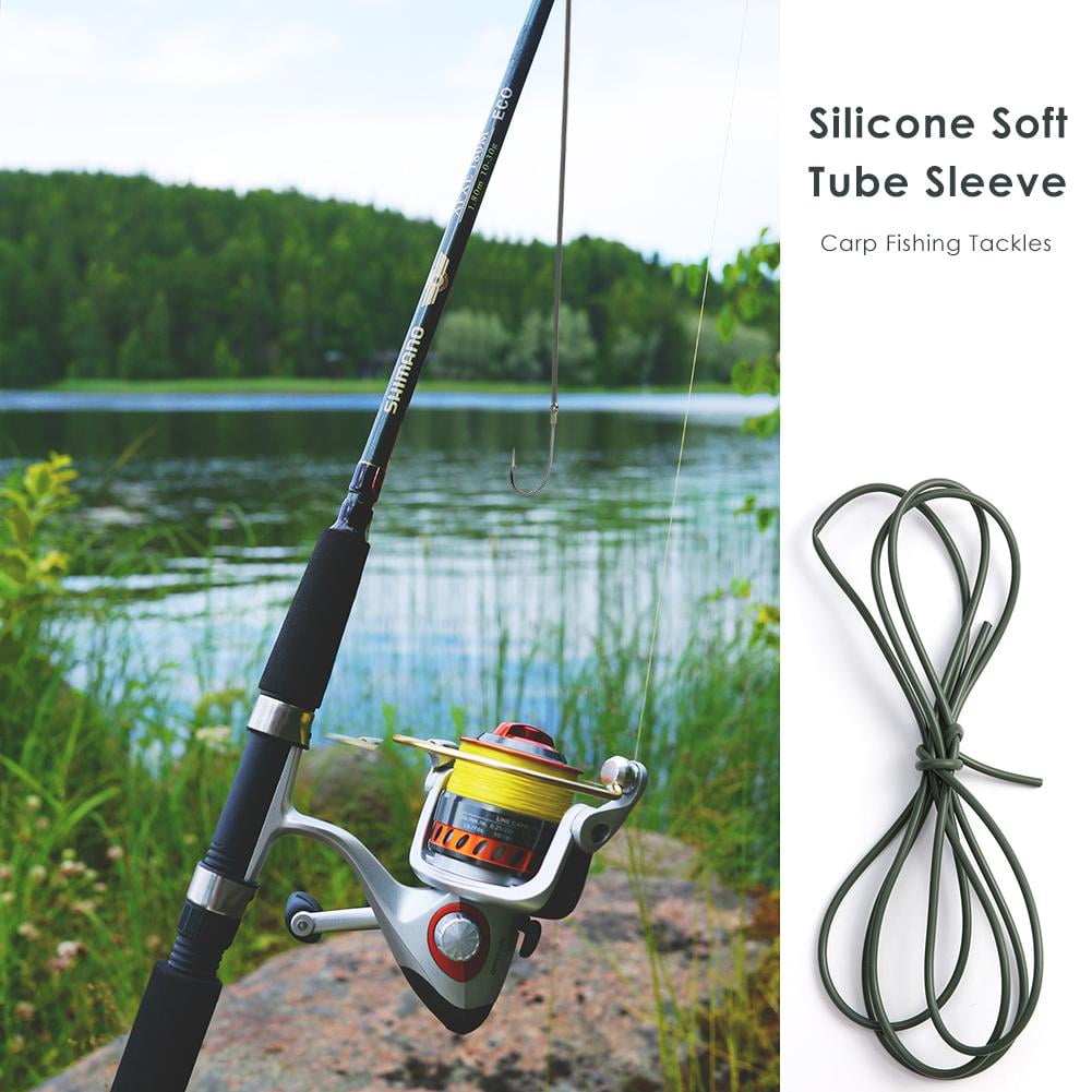 Onrp 1m Diy Silicone Soft Rigs Tube Sleeve For Carp Fishing Pretend Fishing Lines Walmart Com