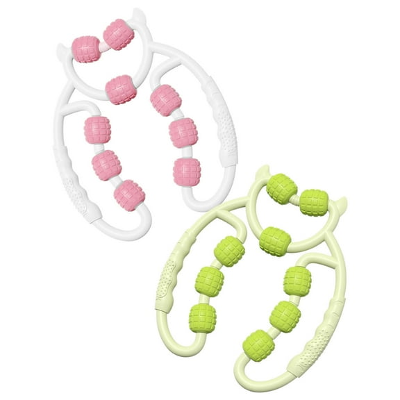 FRCOLOR 2Pcs Handheld Massager Massage Roller Leg Muscle Massager Calf Massage Roller Calf Massager