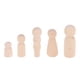 thumbnail image 2 of DIY Painted Wooden Family Peg Dolls for Kids Playing Beige Color 10pcs, 2 of 4