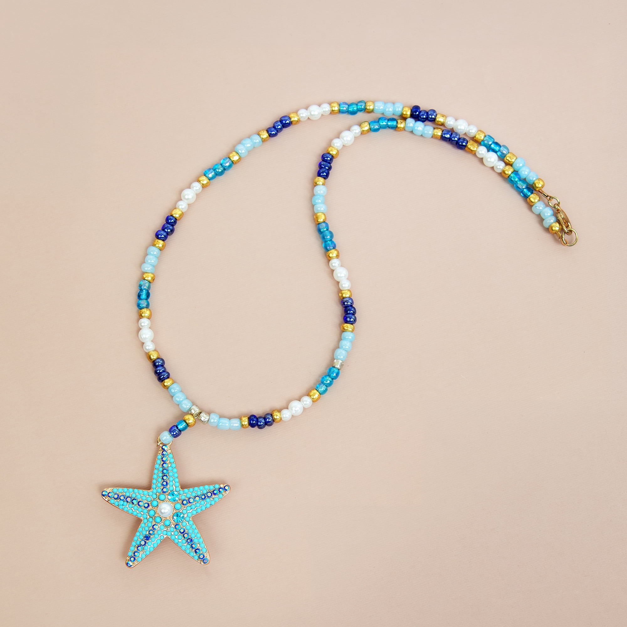 CousinDIY Aqua Seed Beads 6/0, 45g for Jewelry and Crafts