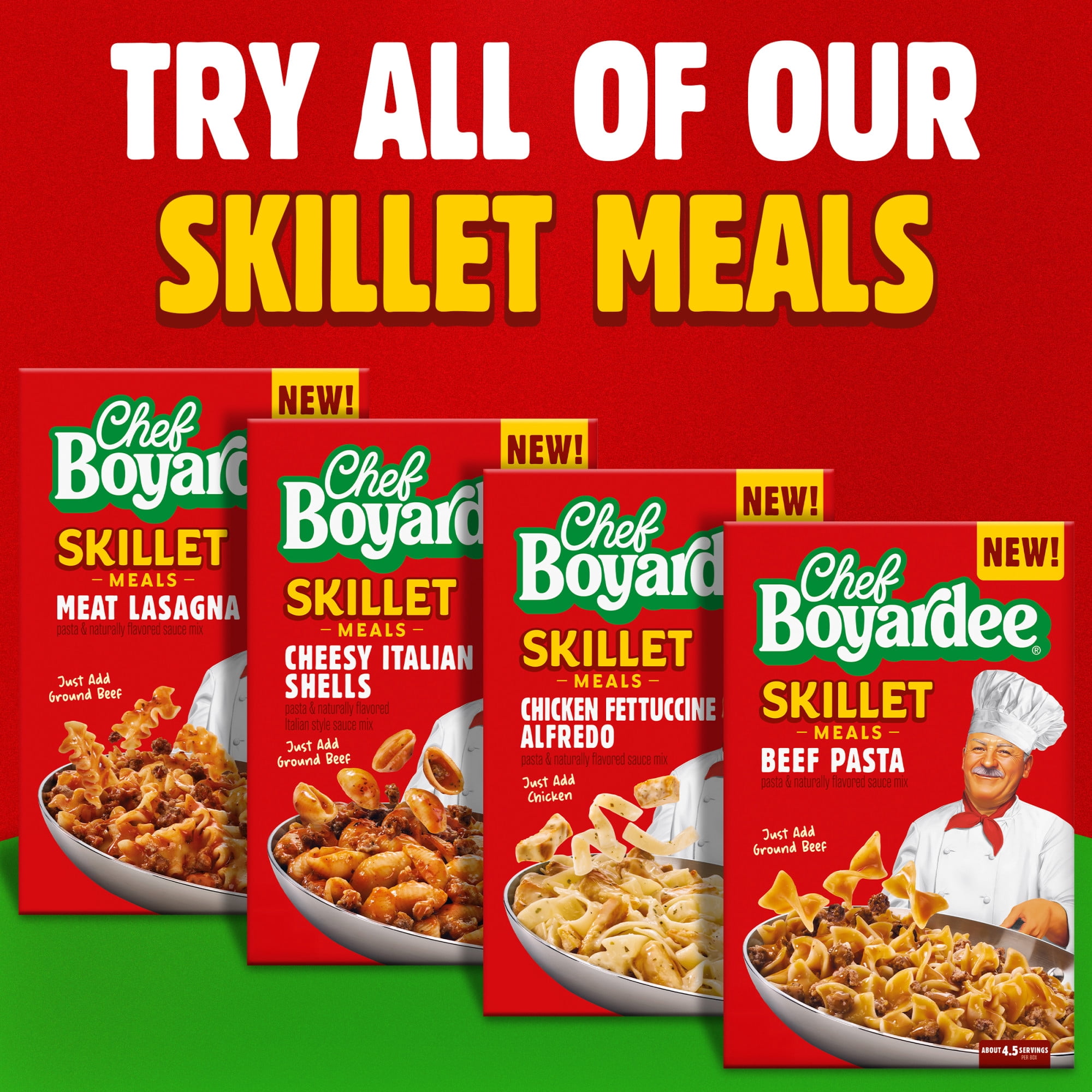 Chef Boyardee Cheeseburger Mac Skillet Meal, 5.8 oz