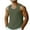 Olive Green, variant on WREESH Mens Casual Tank Tops Waffle Knit Sleeveless Shirt Breathable Tank Shirts Summer Muscle Tee