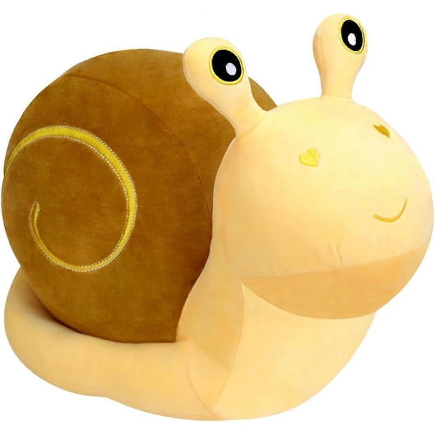 Cute Cartoon Snail Doll Plush Toy Children's Birthday Gift Big Snail Pillow Doll Kawaii Decor Toy Decor Snail Plush Pout Fish Stuffed Animal Isopod Pl