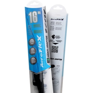 Wiper Blades Wisheeld Wipers Multi-Fit AeroFlex Essuie-glaces (paquet de 1) (19")